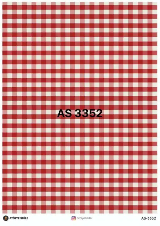 ATÖLYE SMİLE ÖZEL SERİ PİRİNÇ DEKOPAJ AS-3352