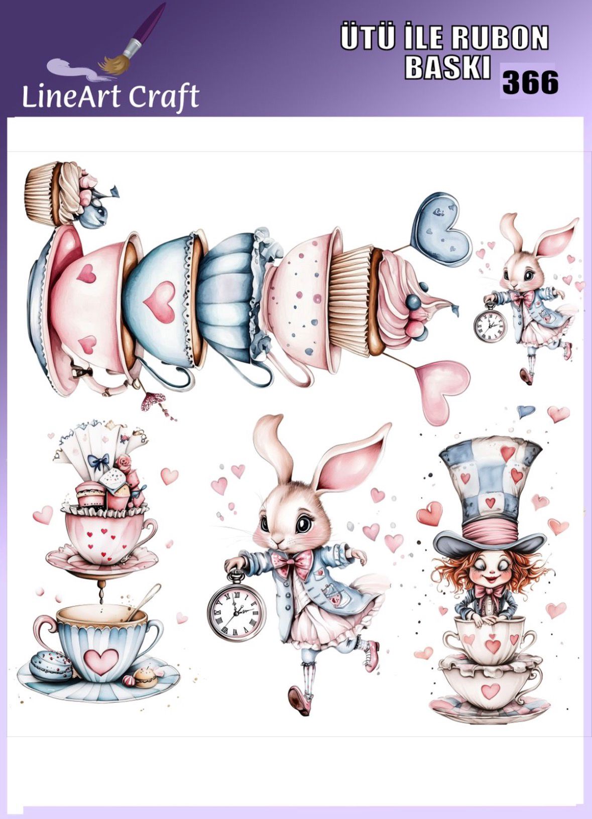 LİNEART ÜTÜ TRANSFER -366