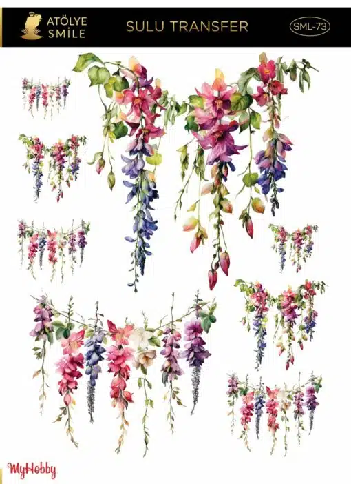 ATÖLYE SMİLE ÖZEL SERİ SULU TRANSFER SML-73
