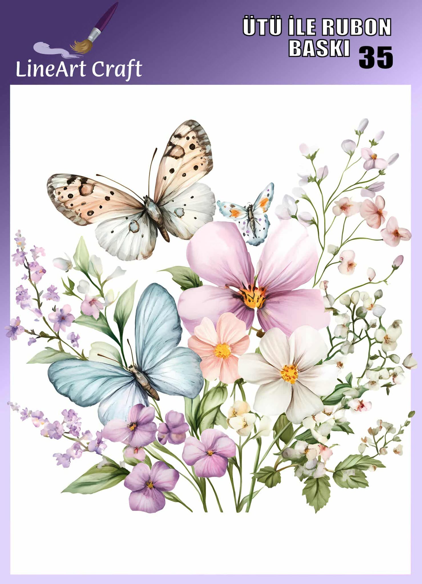 LİNEART ÜTÜ TRANSFER LNT 35