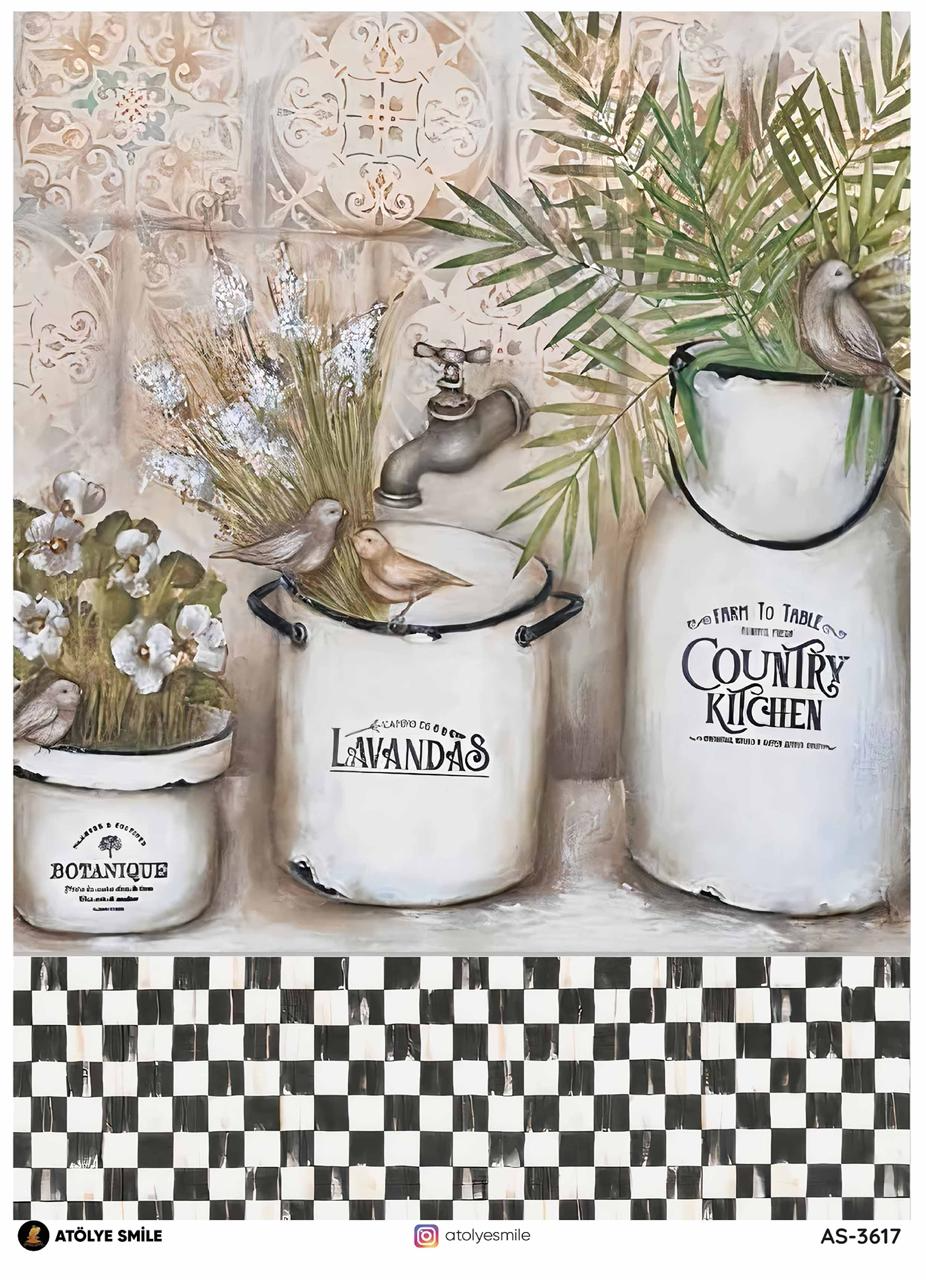 Atölye Smile Pirinç Dekopaj AS-3617