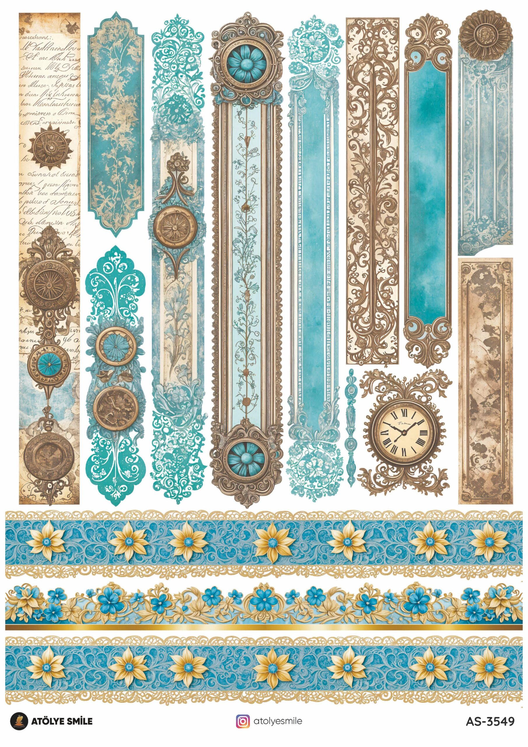 ATÖLYE SMİLE PİRİNÇ DEKOPAJ AS-3549