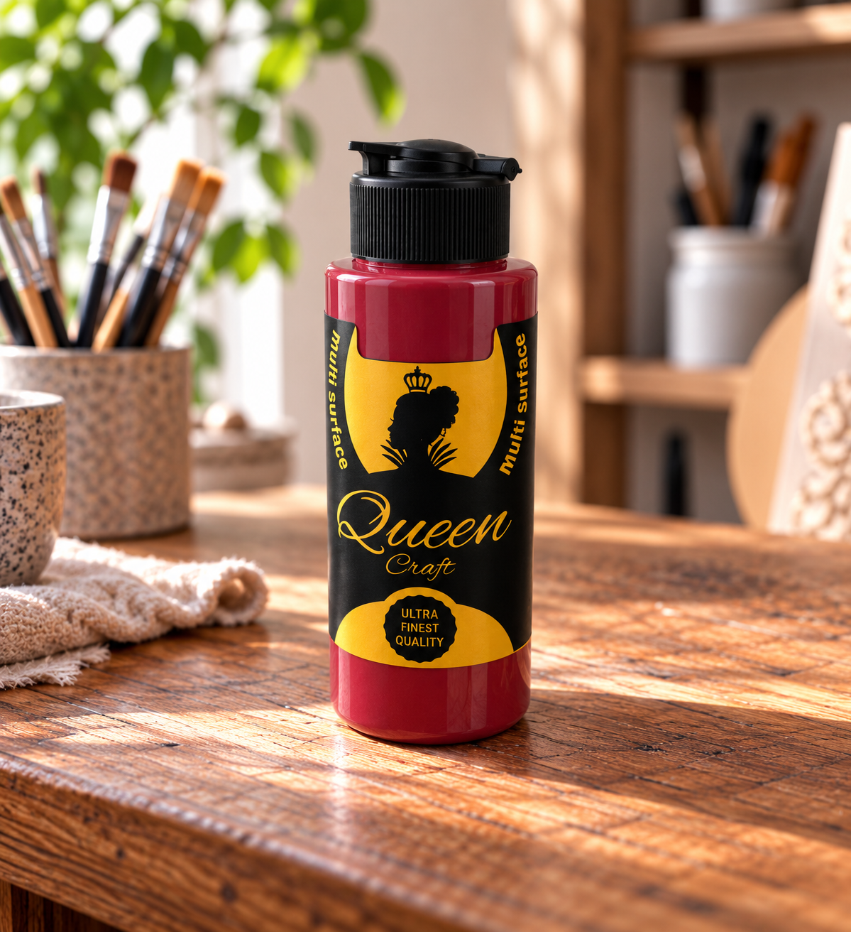 QUEEN CRAFT MULTİSURFACE 120 ML-COUNTRY KIRMIZI