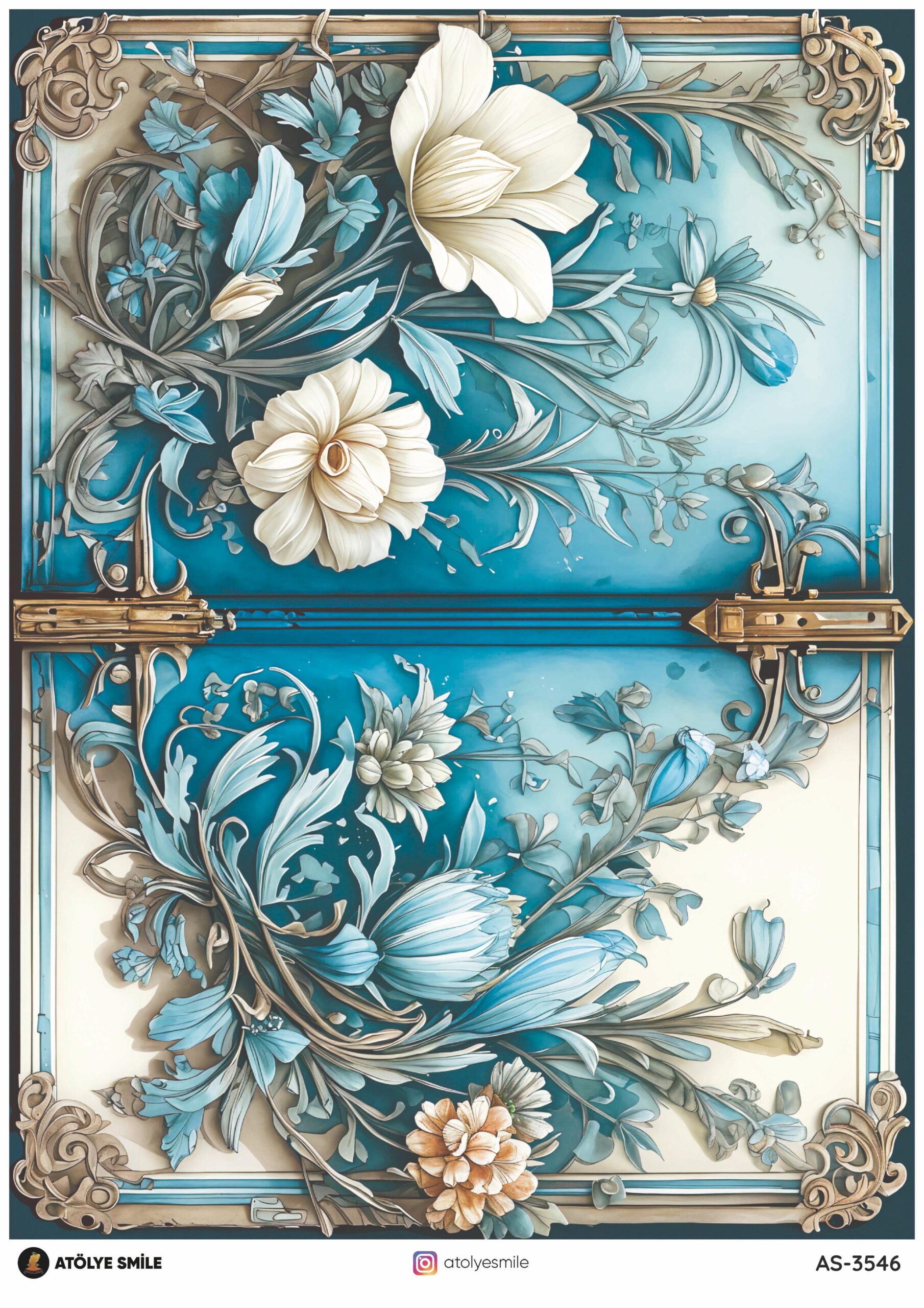 ATÖLYE SMİLE PİRİNÇ DEKOPAJ AS-3546