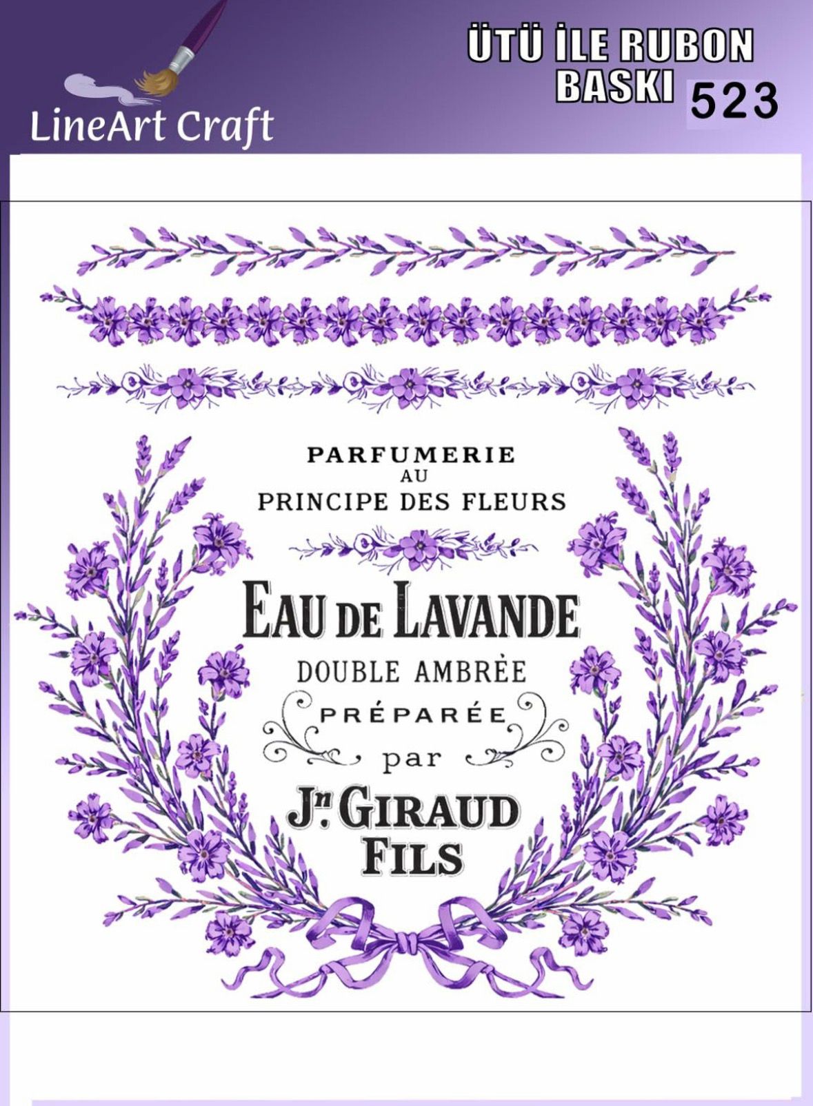 LİNEART ÜTÜ TRANSFER -523