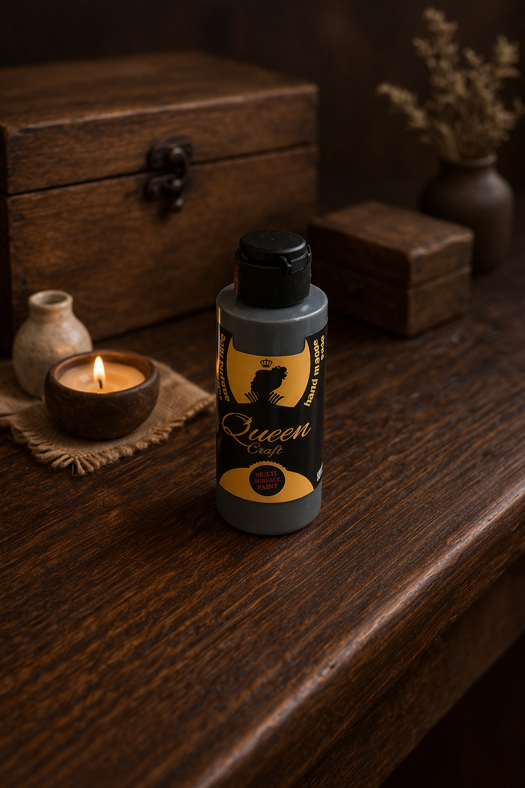 QUEEN CRAFT MULTİSURFACE 120 ML-KOYU ANTRASİT