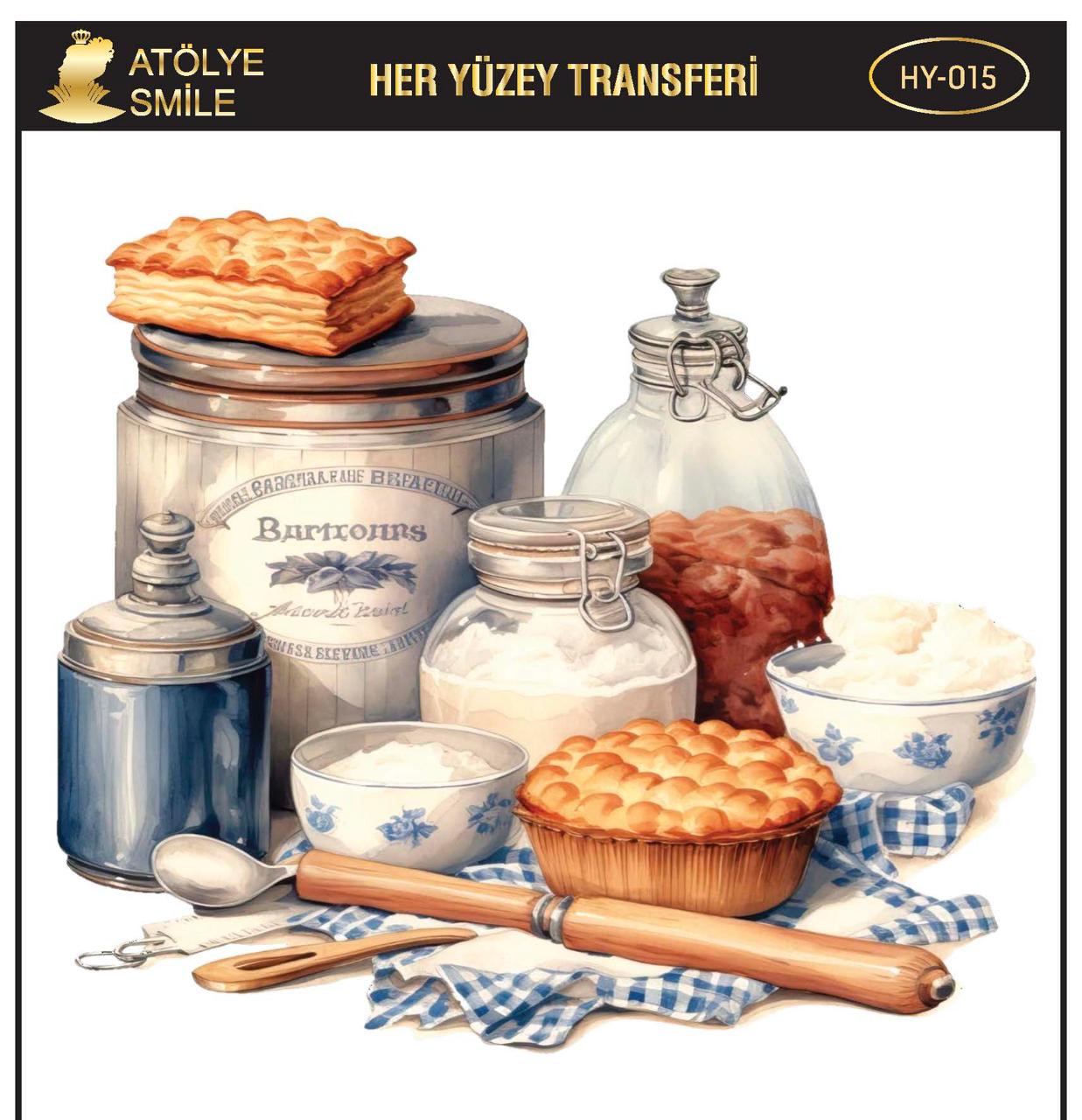 ATÖLYE SMİLE HER YÜZEY TRANSFER- HY 015
