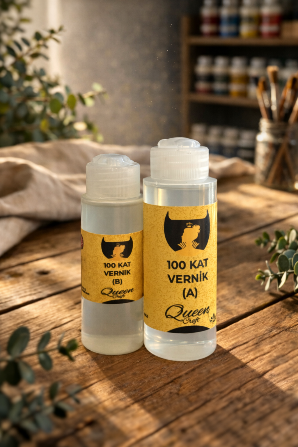 QUEEN CRAFT 100 KAT CAM VERNİK-120*60 CC