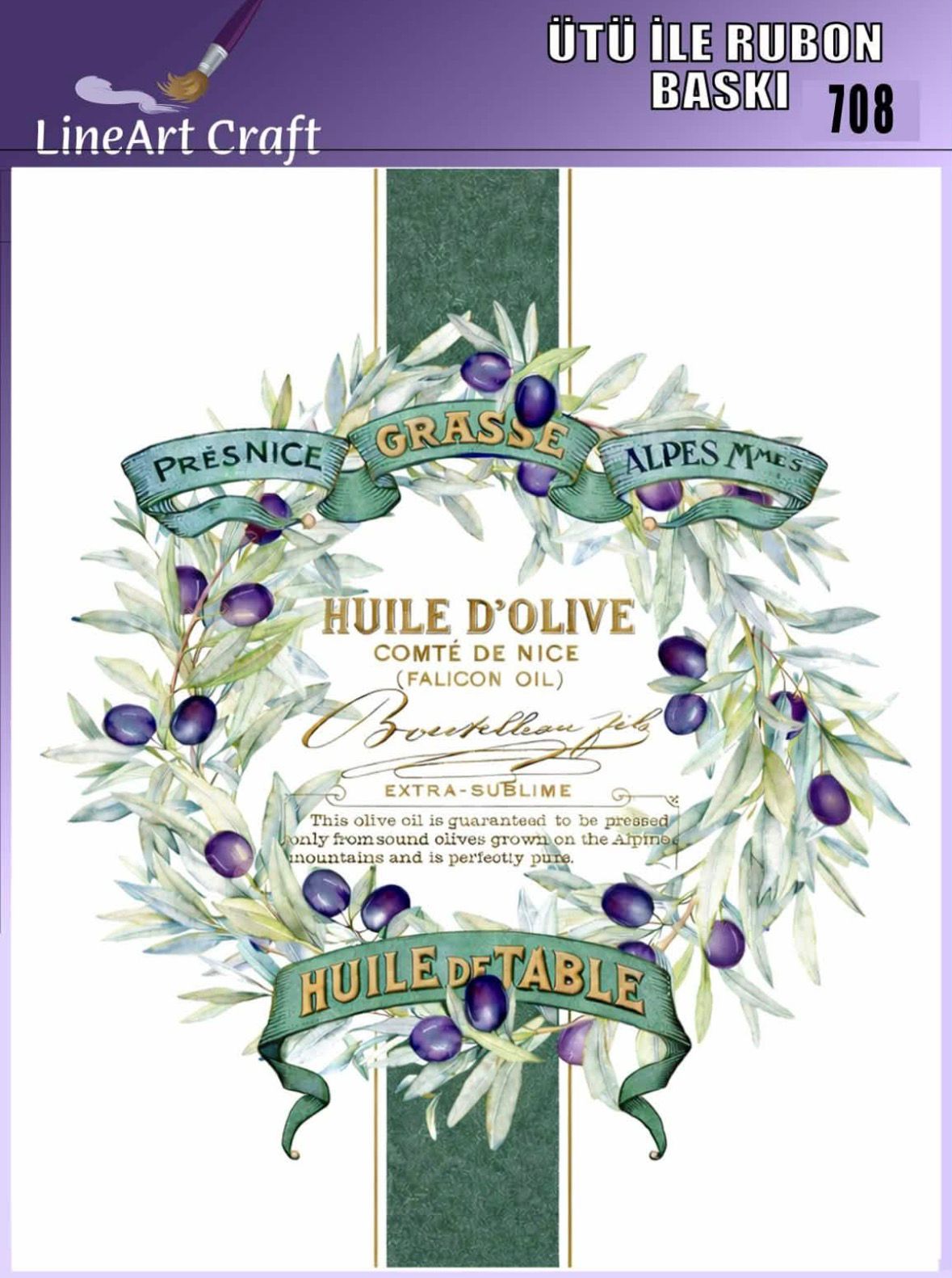 LİNEART ÜTÜ TRANSFER -708