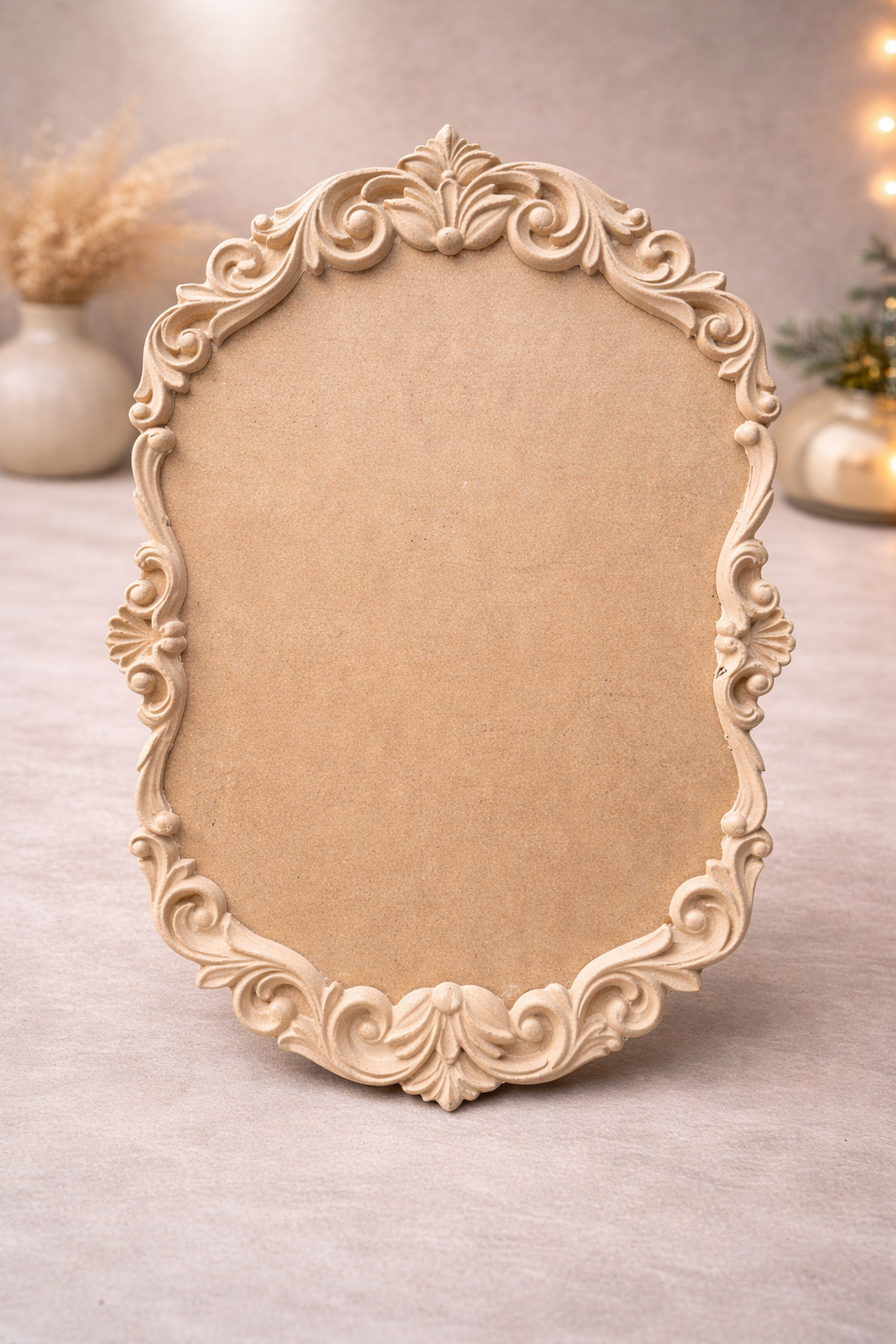 Ahşap Oymalı Tepsi