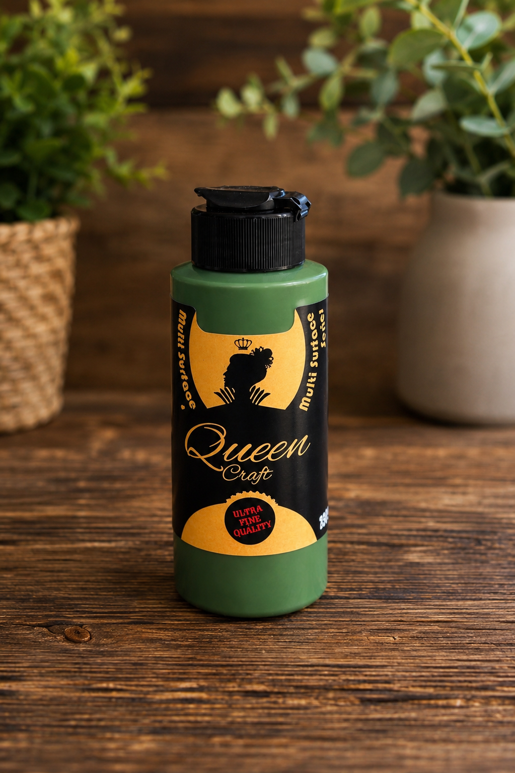 QUEEN CRAFT MULTİSURFACE 120 ML-YAPRAK YEŞİLİ