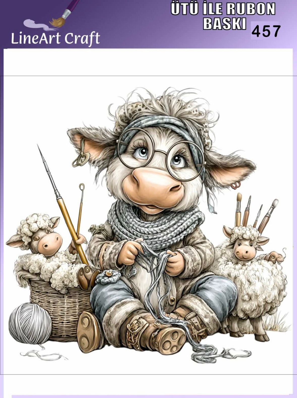 LİNEART ÜTÜ TRANSFER -457