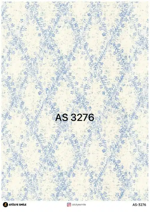 ATÖLYE SMİLE ÖZEL SERİ PİRİNÇ DEKOPAJ AS-3276