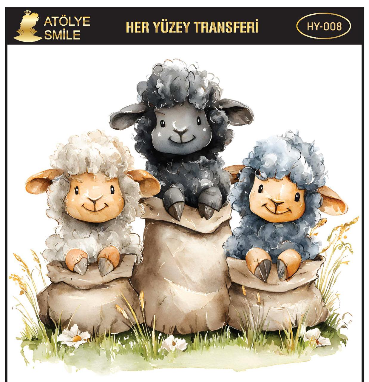 ATÖLYE SMİLE HER YÜZEY TRANSFER- HY 008