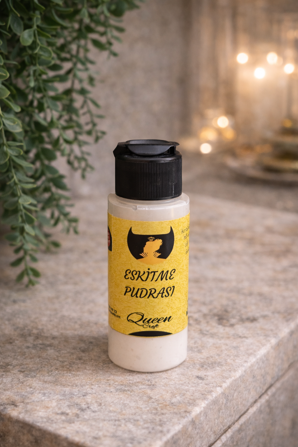 QUEEN CRAFT ESKİTME PUDRASI-BEYAZ