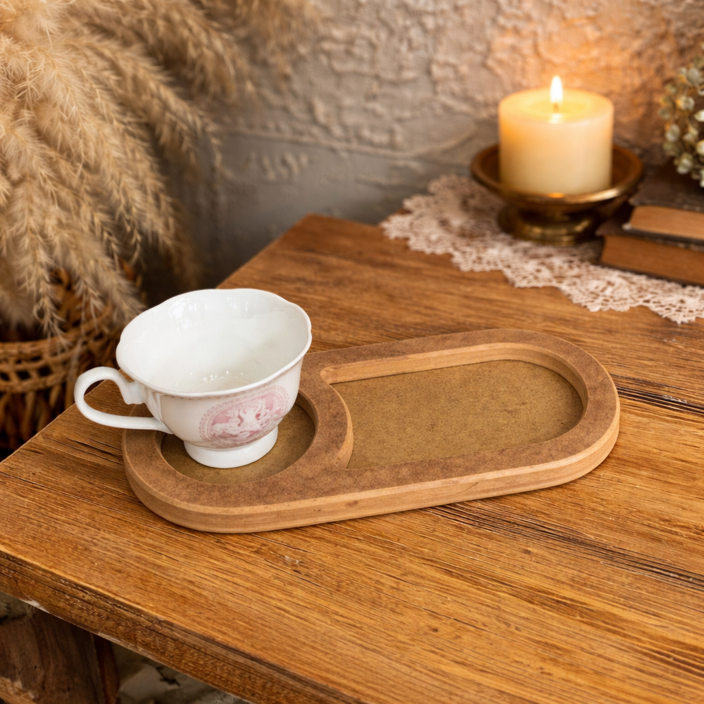 AHŞAP KAHVE SUNUMLUĞU