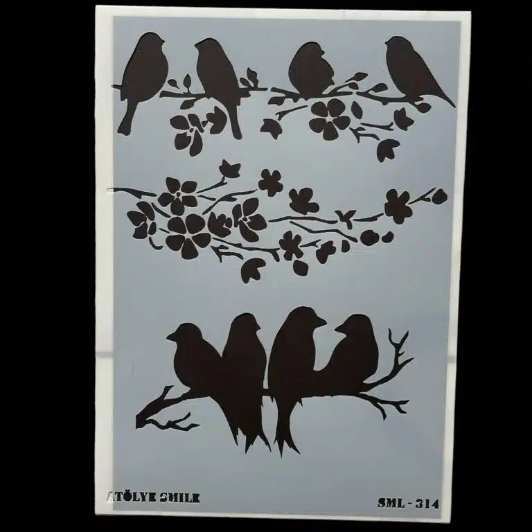 ATÖLYE SMİLE SML-314 STENCİL