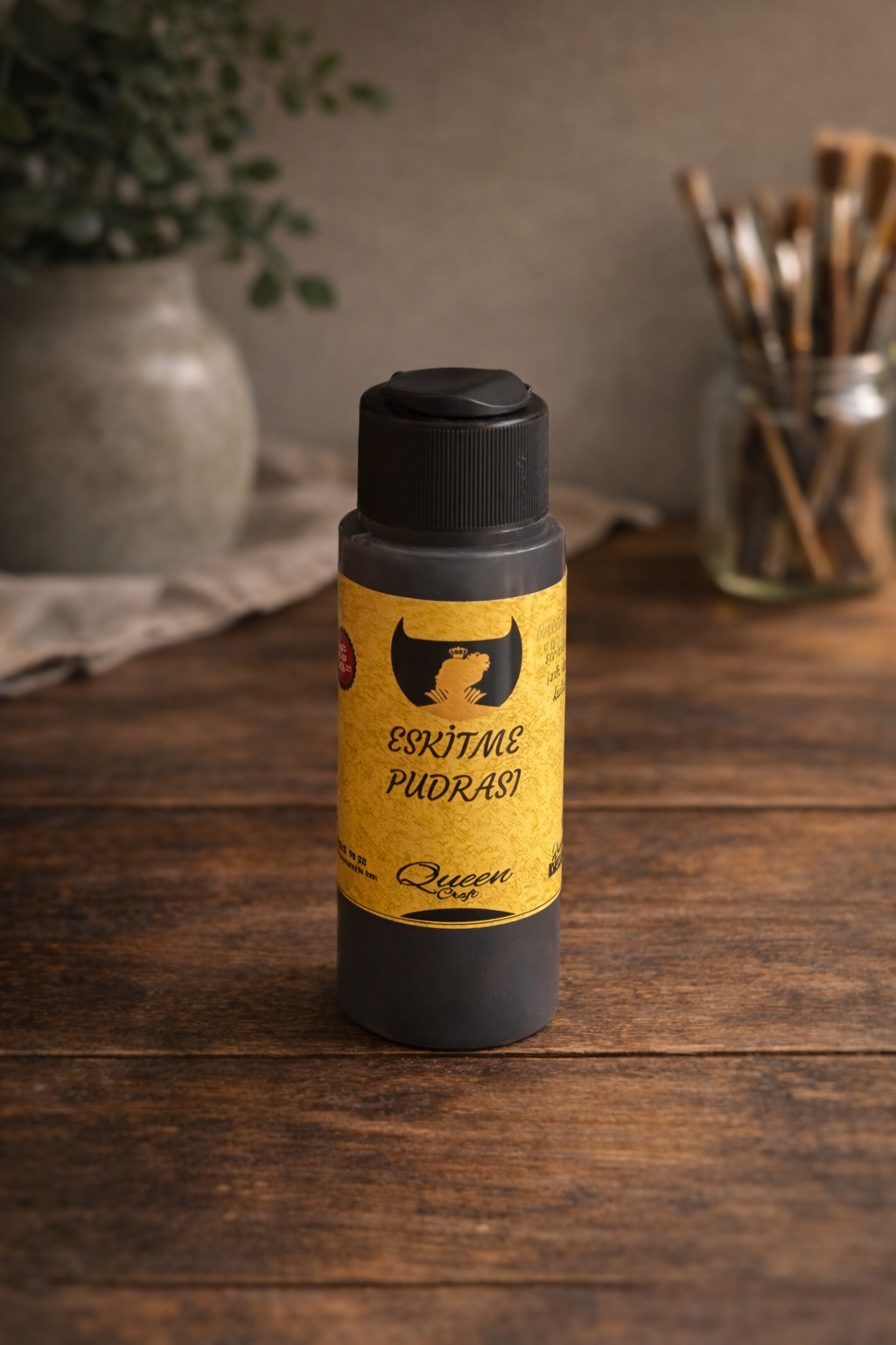 QUEEN CRAFT ESKİTME PUDRASI-SİYAH