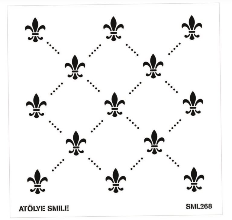 ATÖLYE SMİLE STENCİL SML-268