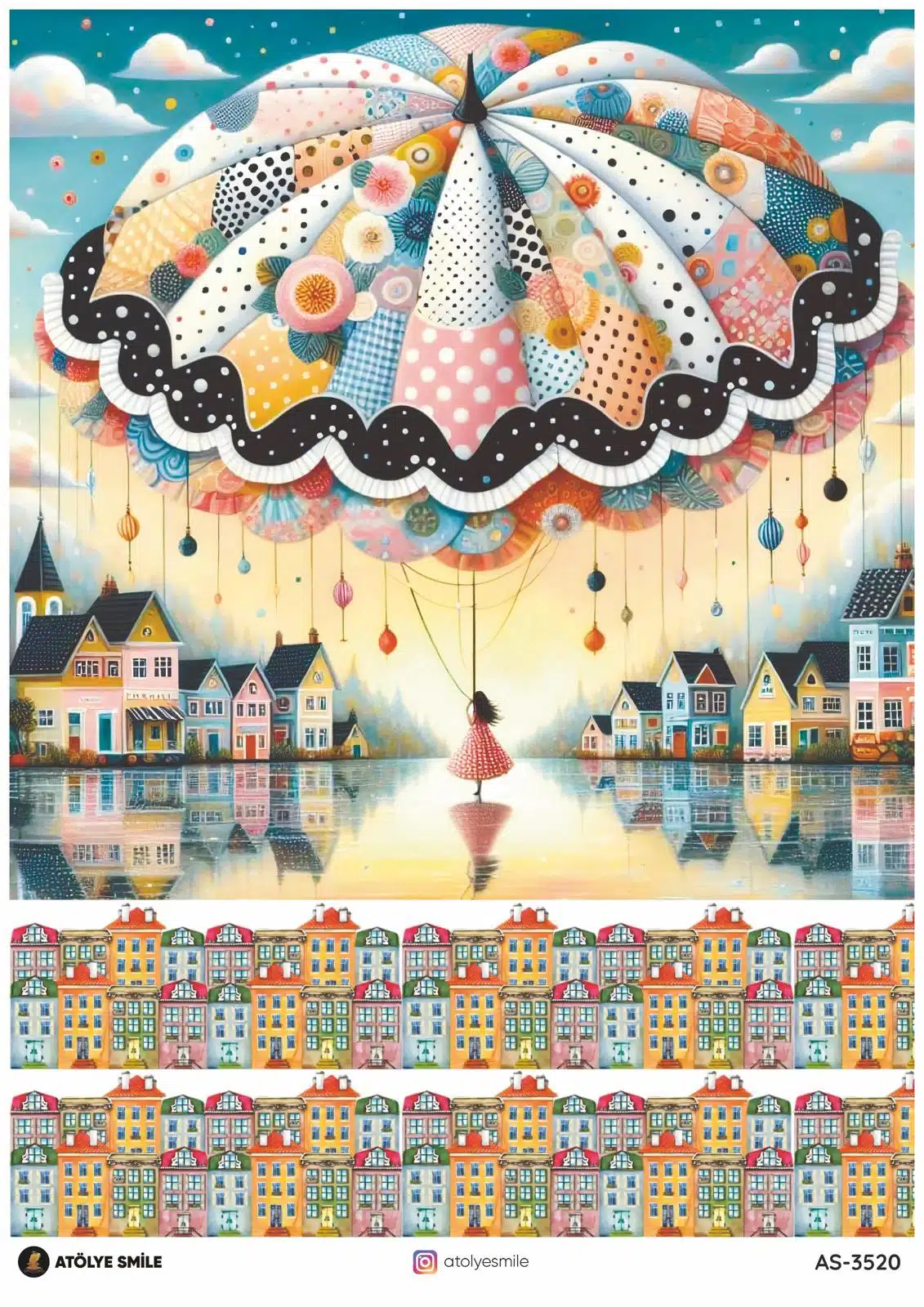 ATÖLYE SMİLE PİRİNÇ DEKOPAJ AS-3520