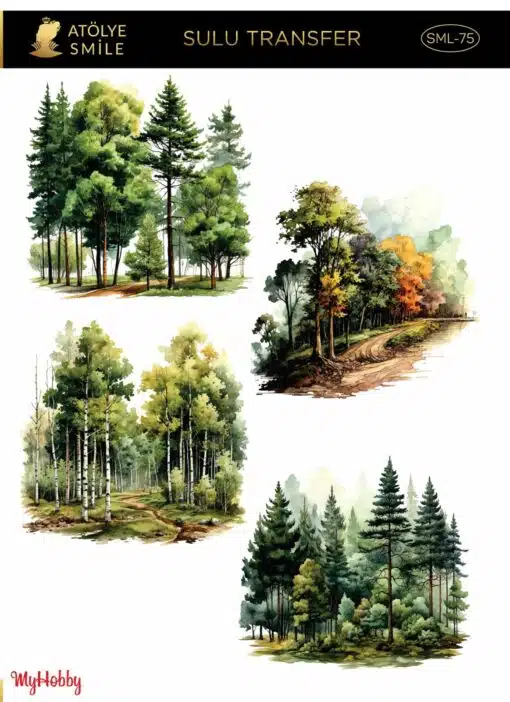 ATÖLYE SMİLE ÖZEL SERİ SULU TRANSFER SML-75