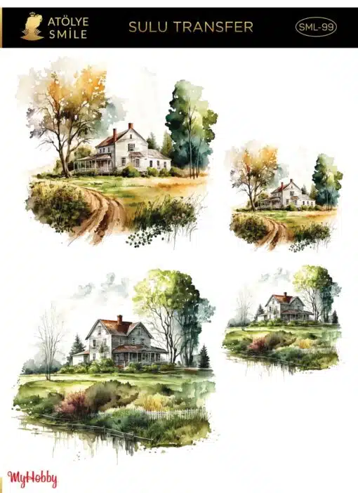 ATÖLYE SMİLE ÖZEL SERİ SULU TRANSFER SML-99