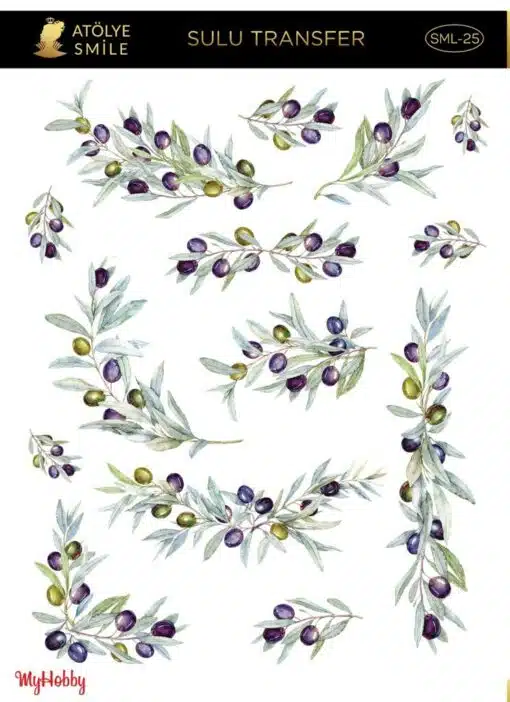 ATÖLYE SMİLE ÖZEL SULU TRANSFER SML-25
