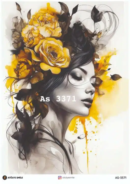 ATÖLYE SMİLE ÖZEL PİRİNÇ DEKOPAJ AS-3371