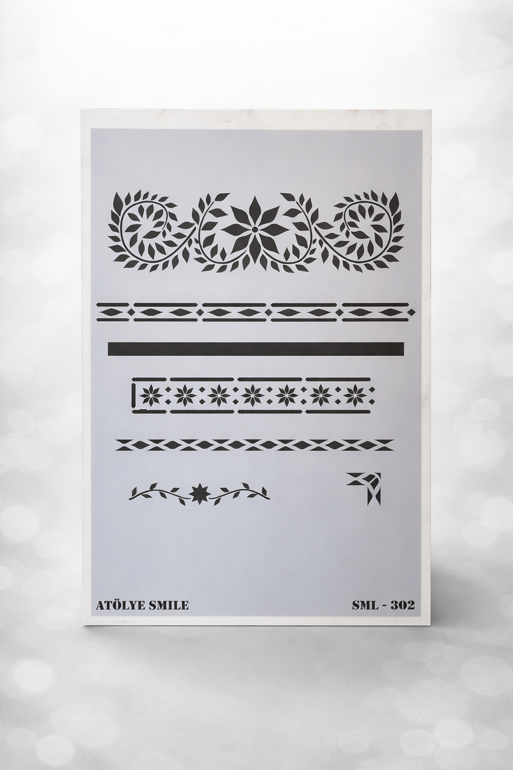 ATÖLYE SMİLE SML-302 STENCİL