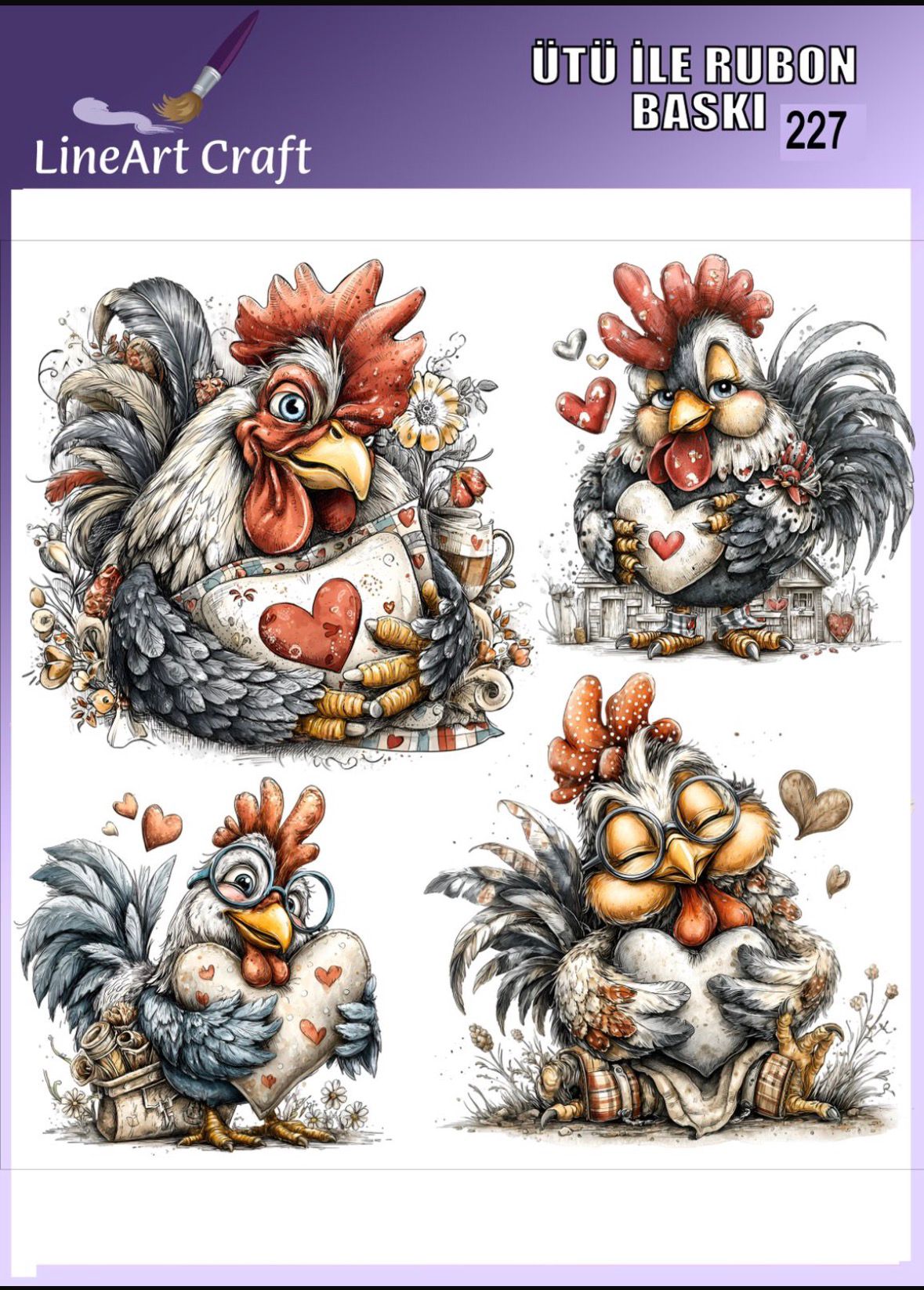 LİNEART ÜTÜ TRANSFER -227