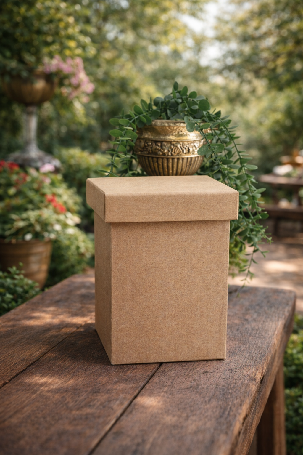 BÜYÜK KARE KAPAKLI KUTU