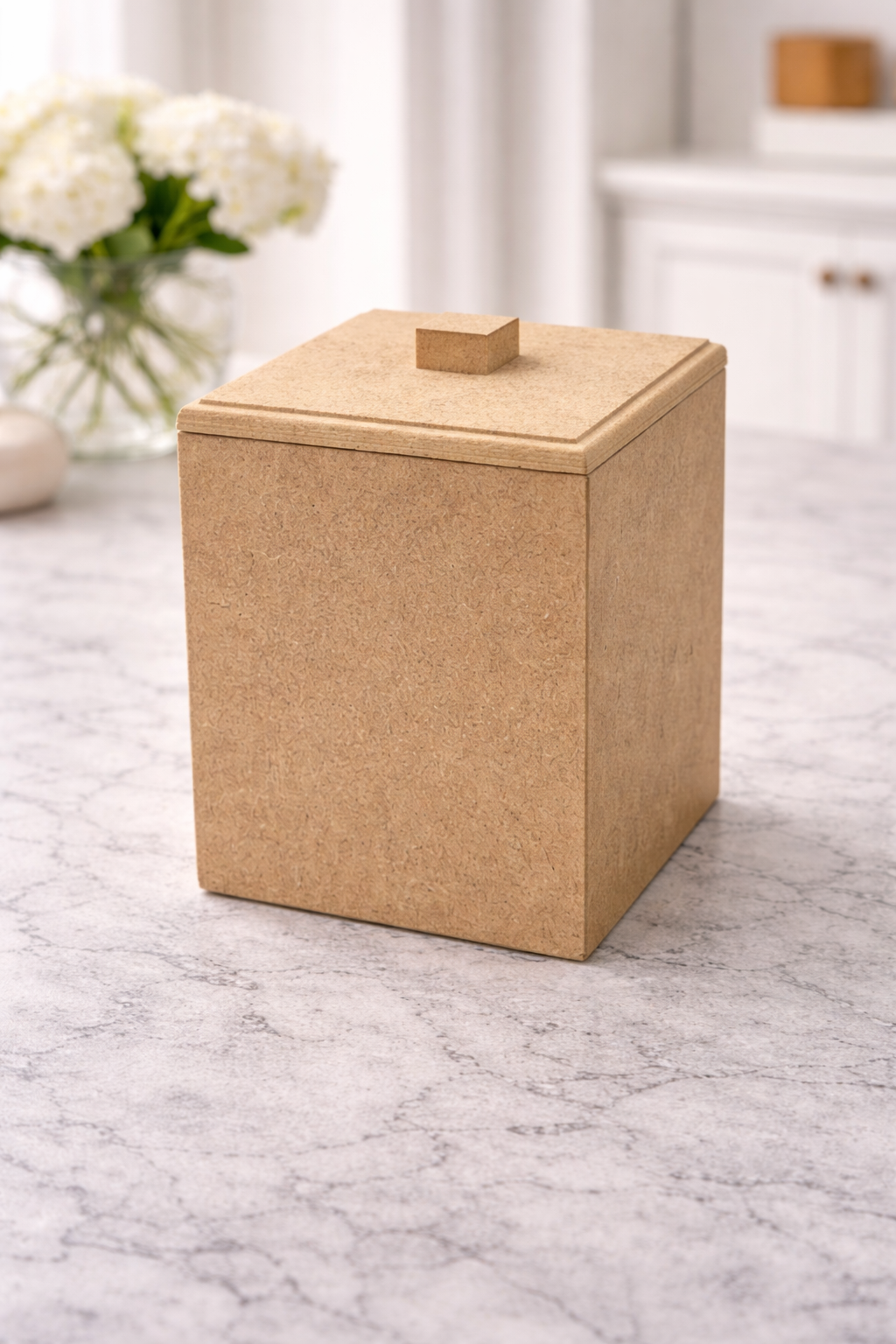 Ahşap Kapaklı Kutu