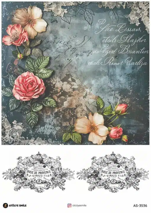 ATÖLYE SMİLE PİRİNÇ DEKOPAJ AS-3536