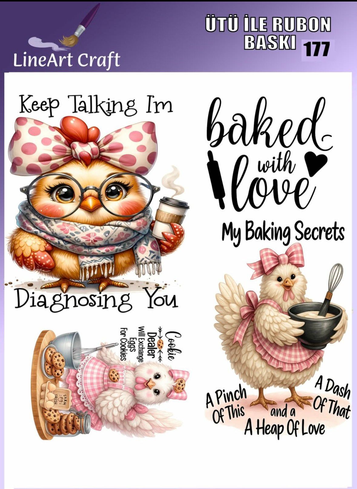 LİNEART ÜTÜ TRANSFER -177