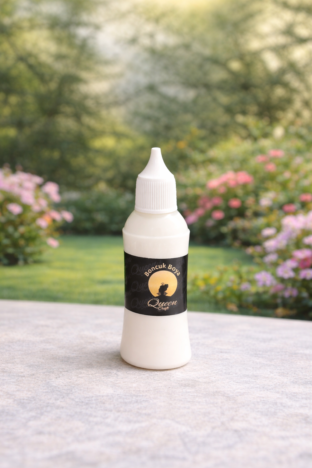 QUEEN CRAFT BOYUTLU BONCUK BOYA-BEYAZ