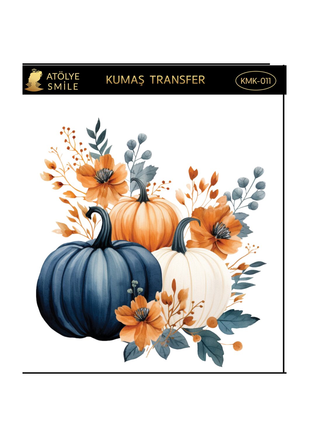 ATÖLYE SMİLE HER YÜZEY TRANSFER- KMK011