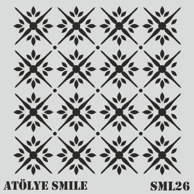 ATÖLYE SMİLE ÖZEL STENCİL SML-26