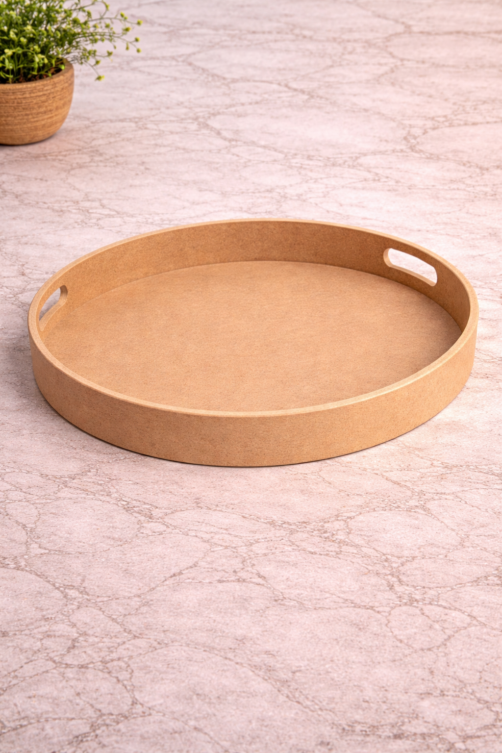 OVAL KALIN KENARLI TEPSİ-KÜÇÜK