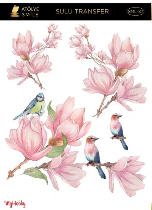 ATÖLYE SMİLE ÖZEL SERİ SULU TRANSFER SML-37