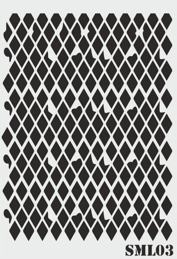 ATÖLYE SMİLE SML-03 STENCIL