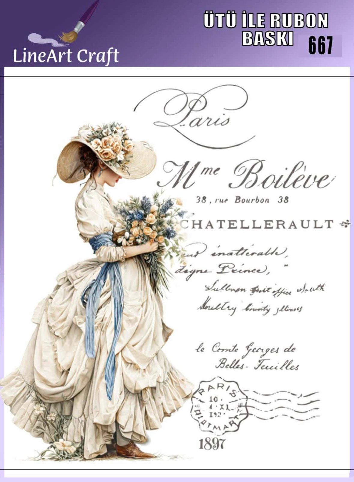 LİNEART ÜTÜ TRANSFER -667