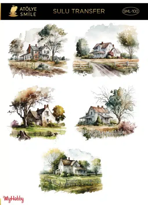 ATÖLYE SMİLE ÖZEL SERİ SULU TRANSFER SML-100