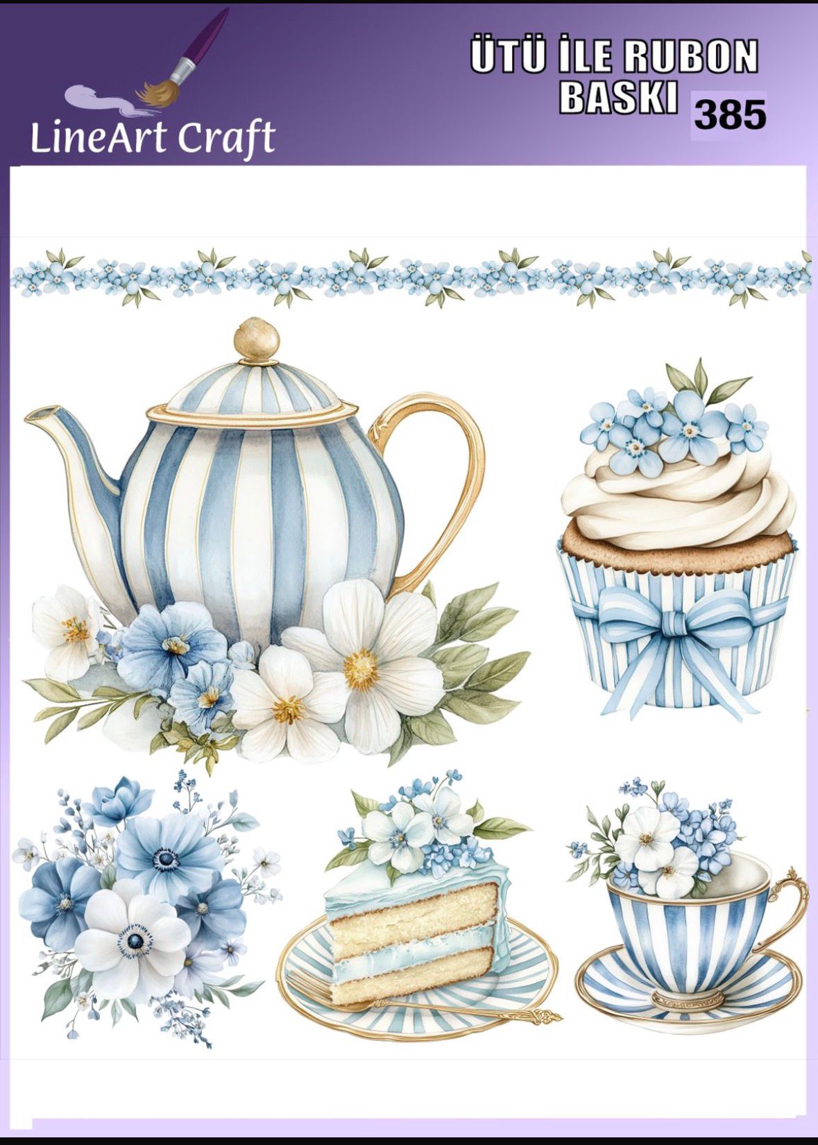 LİNEART ÜTÜ TRANSFER -385