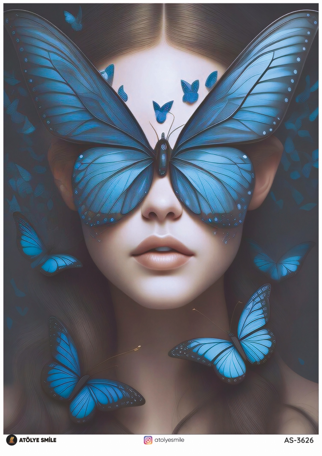 Atölye Smile Pirinç Dekopaj AS-3626