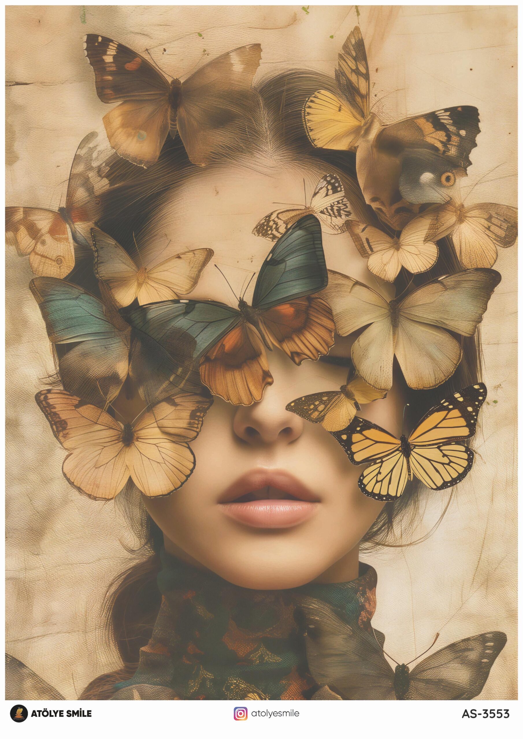 ATÖLYE SMİLE PİRİNÇ DEKOPAJ AS-3553