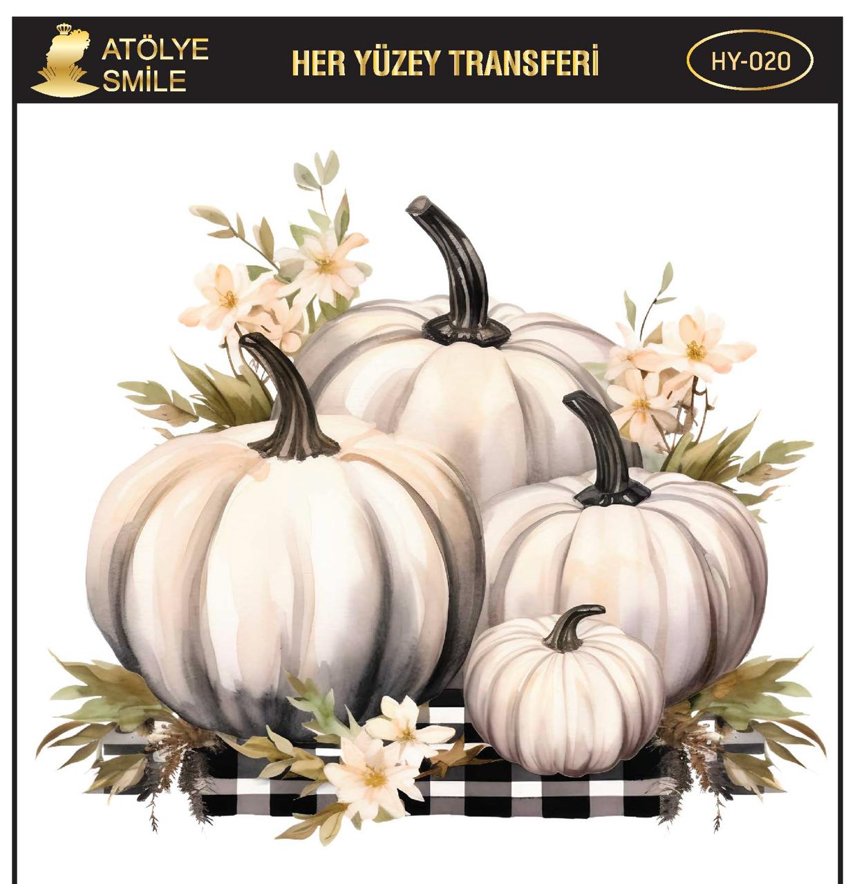ATÖLYE SMİLE HER YÜZEY TRANSFER- HY 020