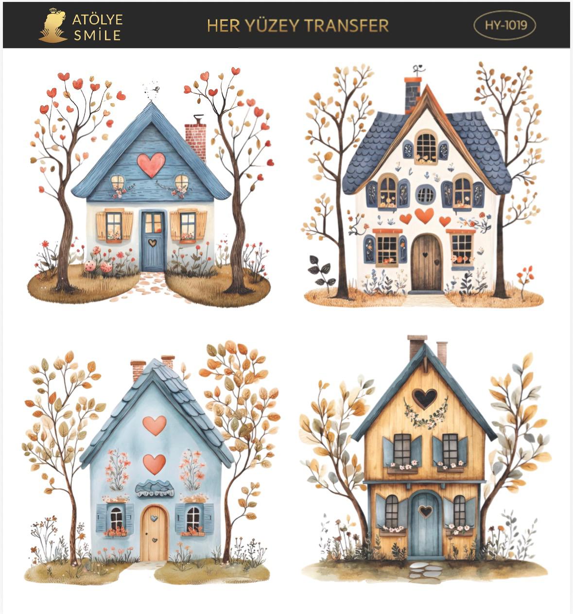 ATÖLYE SMİLE HER YÜZEY TRANSFER- HY 1019
