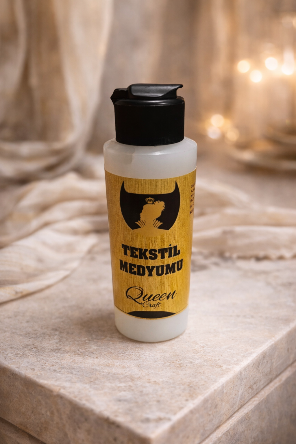 QUEEN CRAFT TEKSTİL MEDYUMU-120ML
